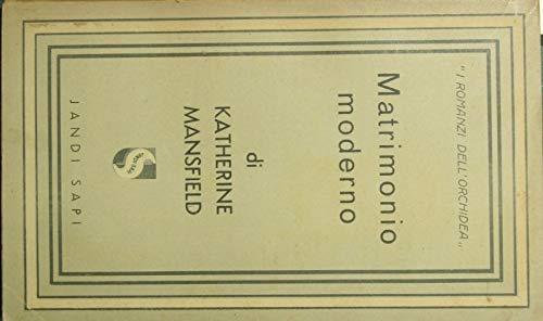 Matrimonio moderno - copertina