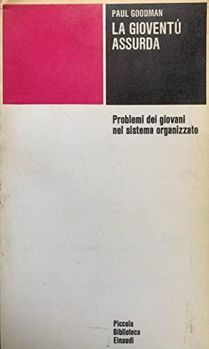 La gioventù assurda - copertina
