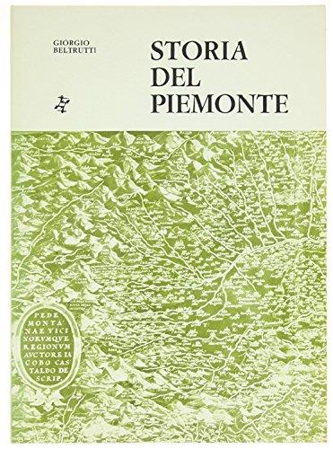 Storia Del Piemonte - copertina