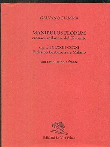 Manipulus florum - copertina