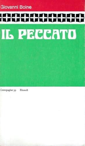 Il peccato - copertina