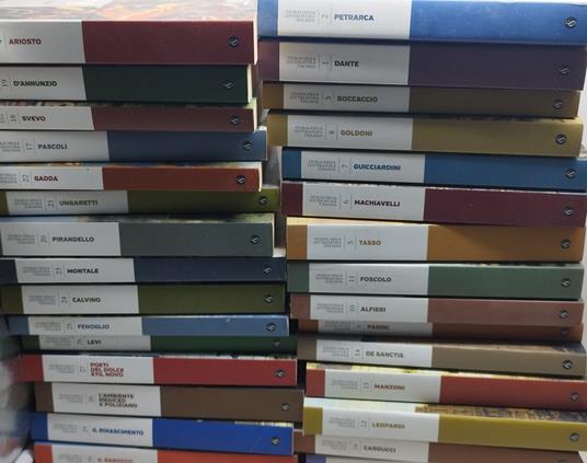 storia della letteratura italiana corriere della sera - vari - copertina