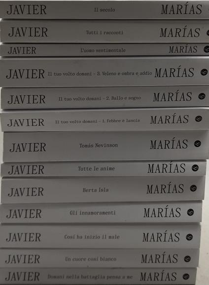 jawier marias corriere della sera storie 13 volumi - copertina