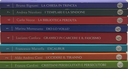itinerari nella storia collana diretta da alessandro barbero corriere della sera - Alessandro Barbero - copertina