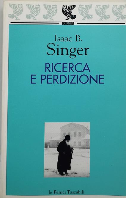 singer ricerca e perdizione isaac b - copertina