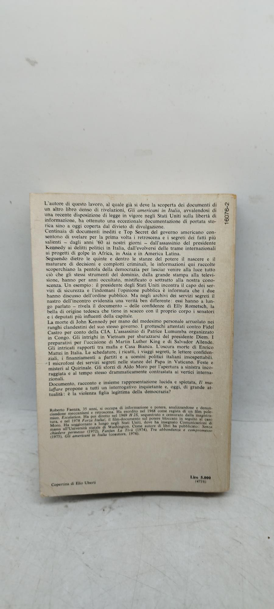 il malaffare dall'america di kennedy all'italia a cuba al vietnam