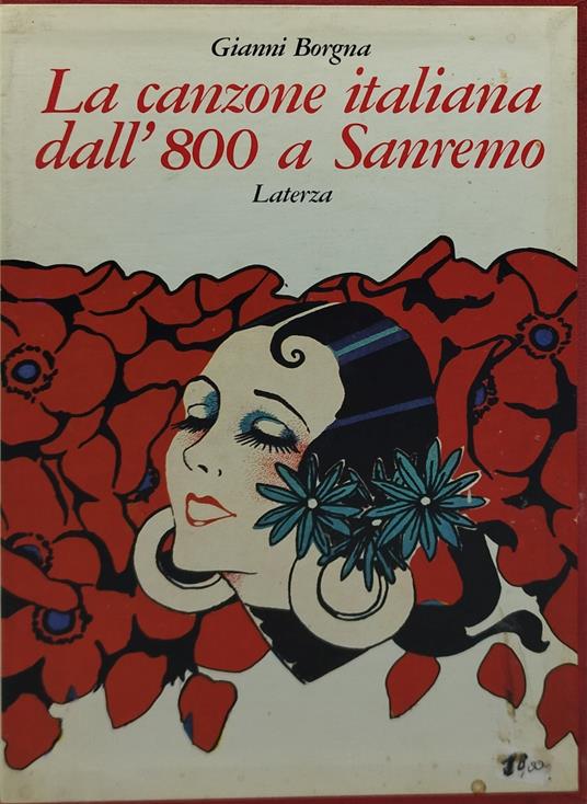 la canzone italiana dall'800 a sanremo laterza - Gianni Borgna - copertina