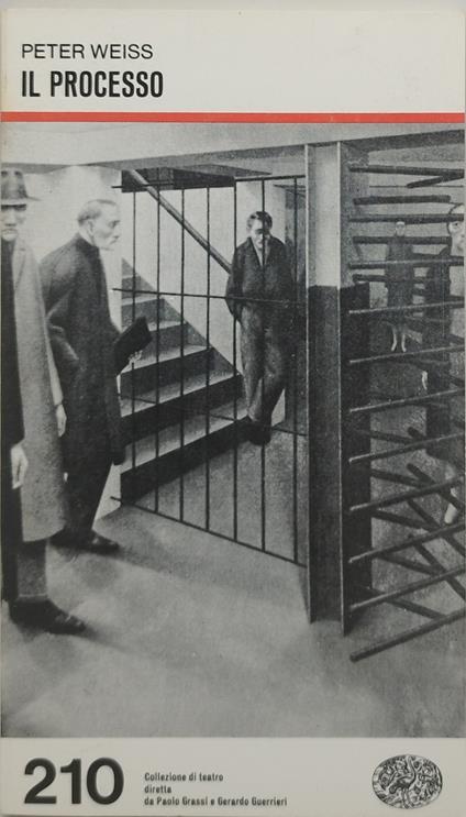 il processo peter weiss einaudi - Peter Weiss - copertina