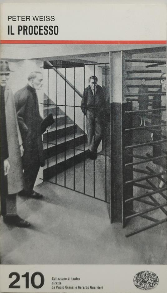 il processo peter weiss einaudi - Peter Weiss - copertina