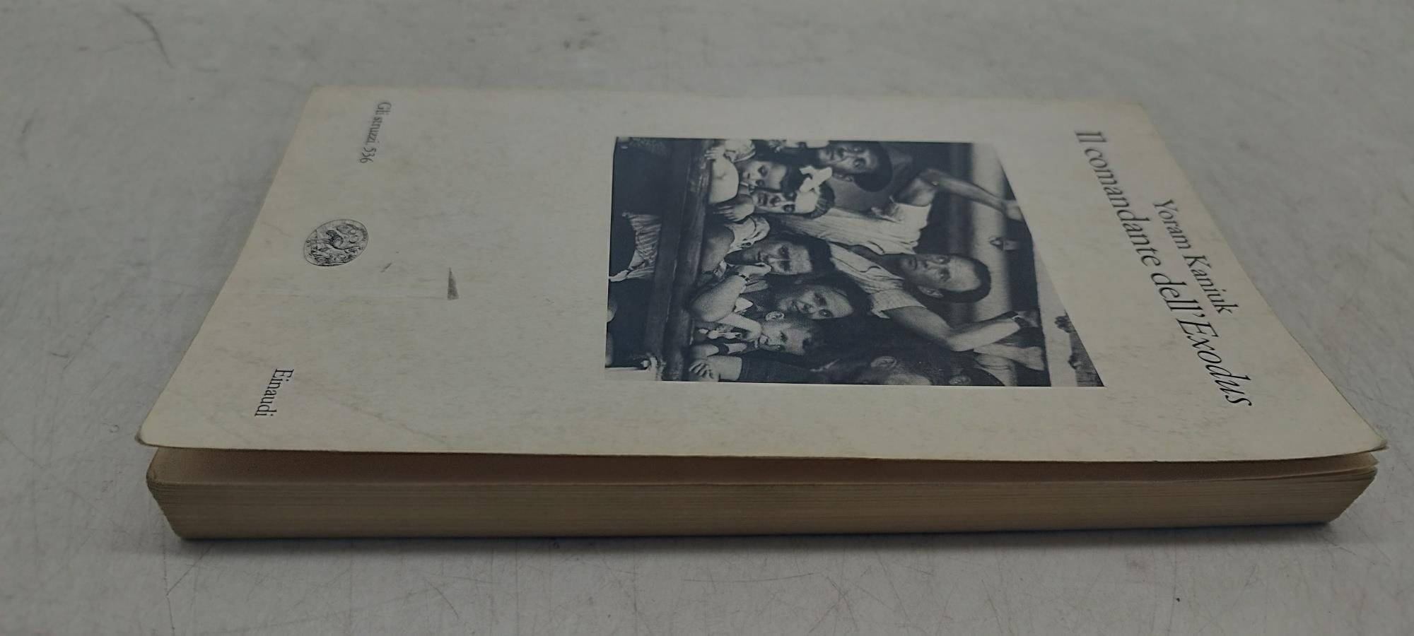 il comandante dell'exodus einaudi gli struzzi