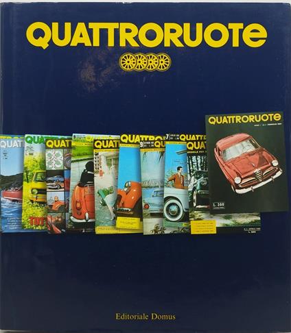 quattroruote 1956 1996 l'auto e il suo giornale - copertina