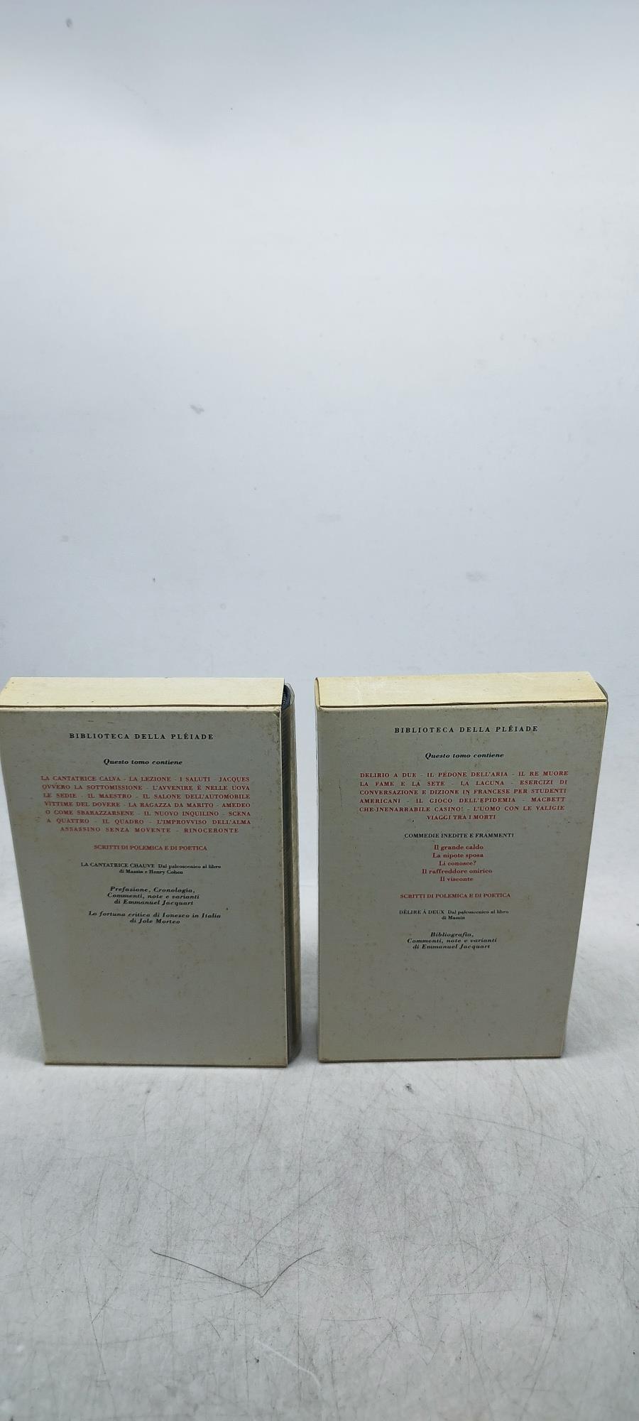 eugene onesco teatro completo 2 volumi