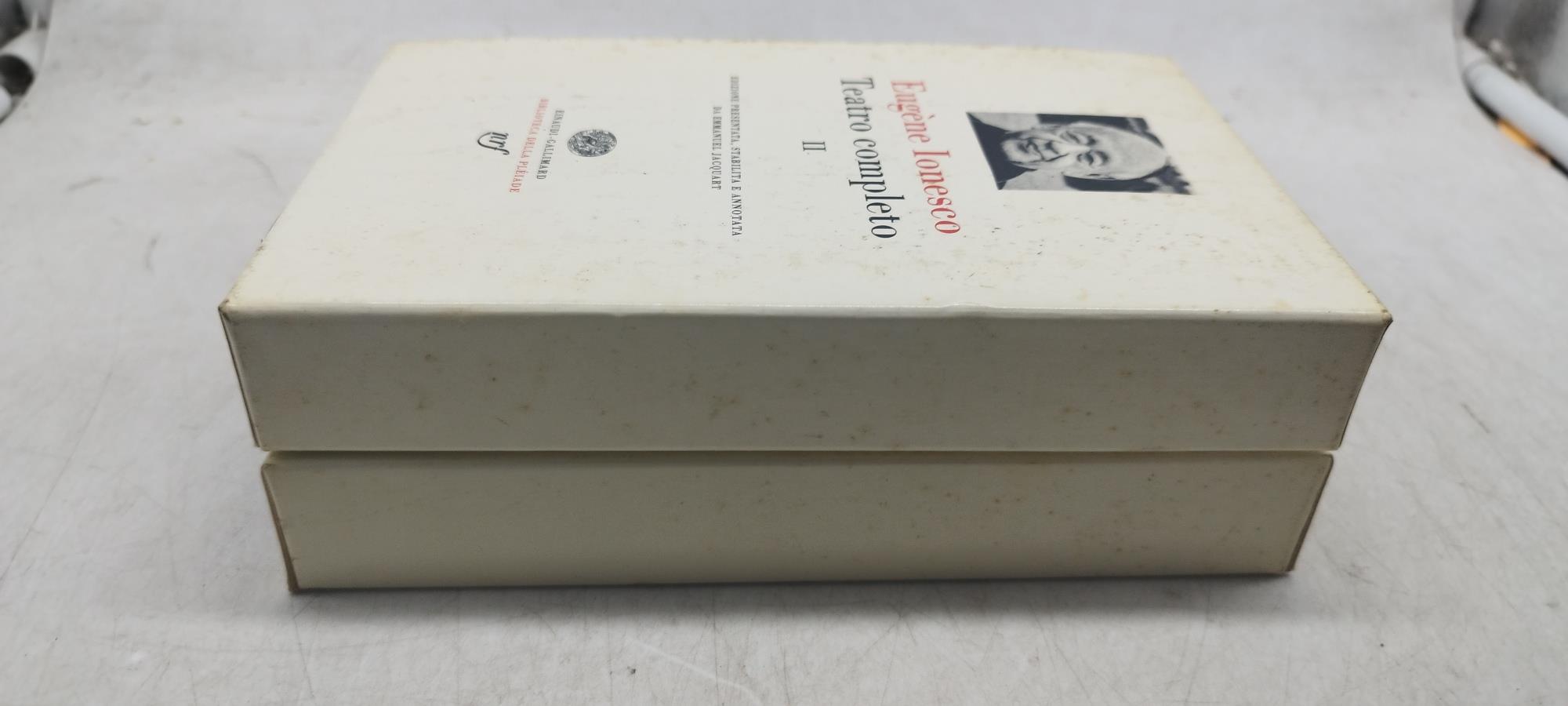 eugene onesco teatro completo 2 volumi