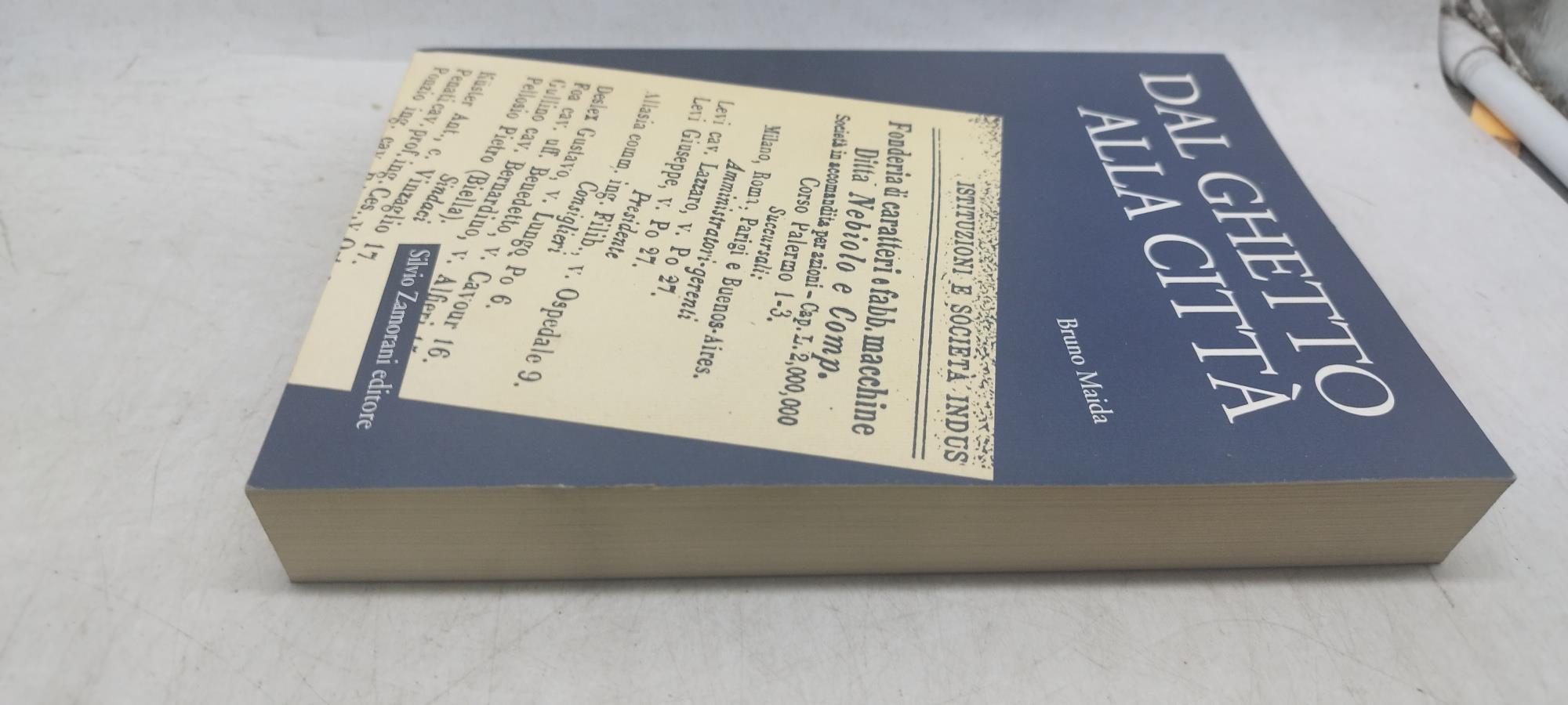 dal ghetto alla città bruno maida