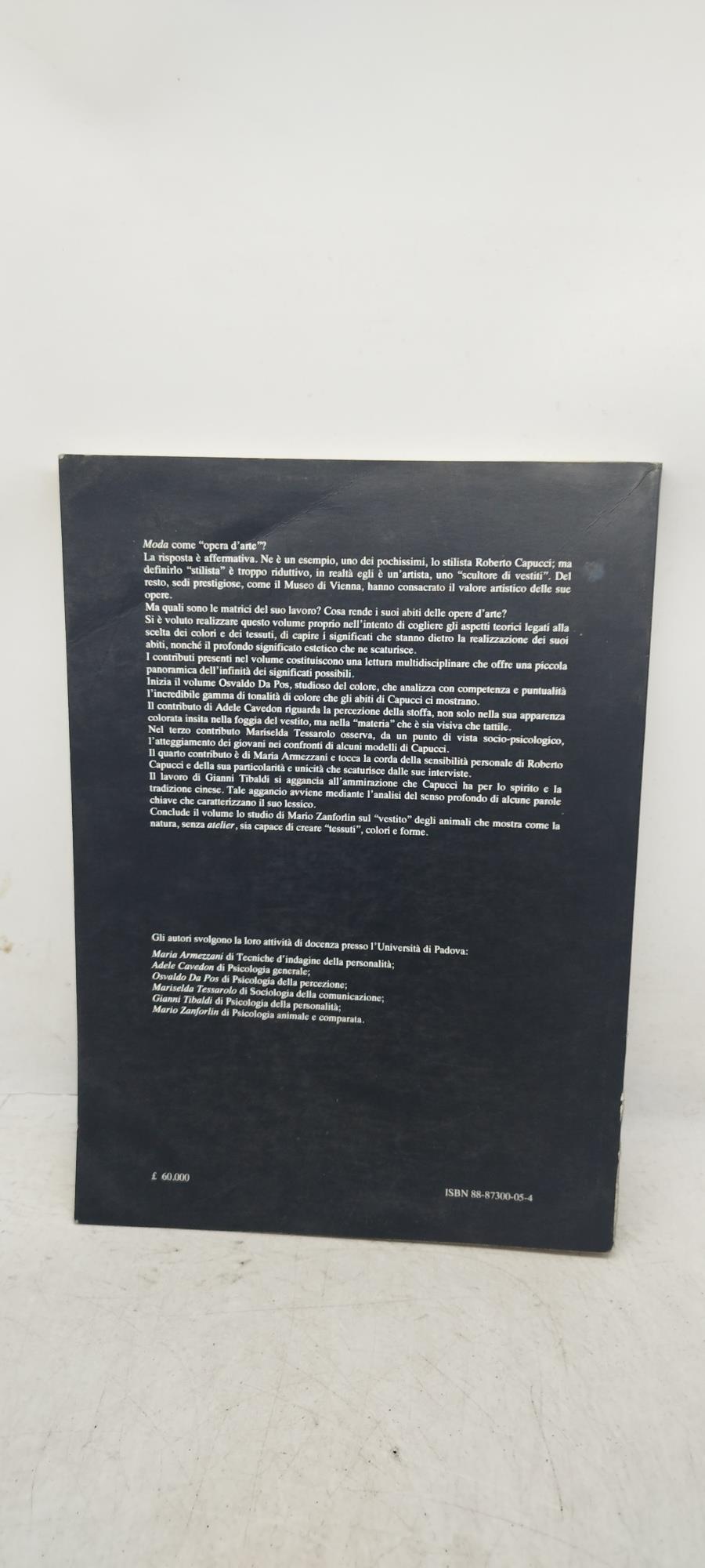 davanti alle opere di roberto capucci una lettura psicologica