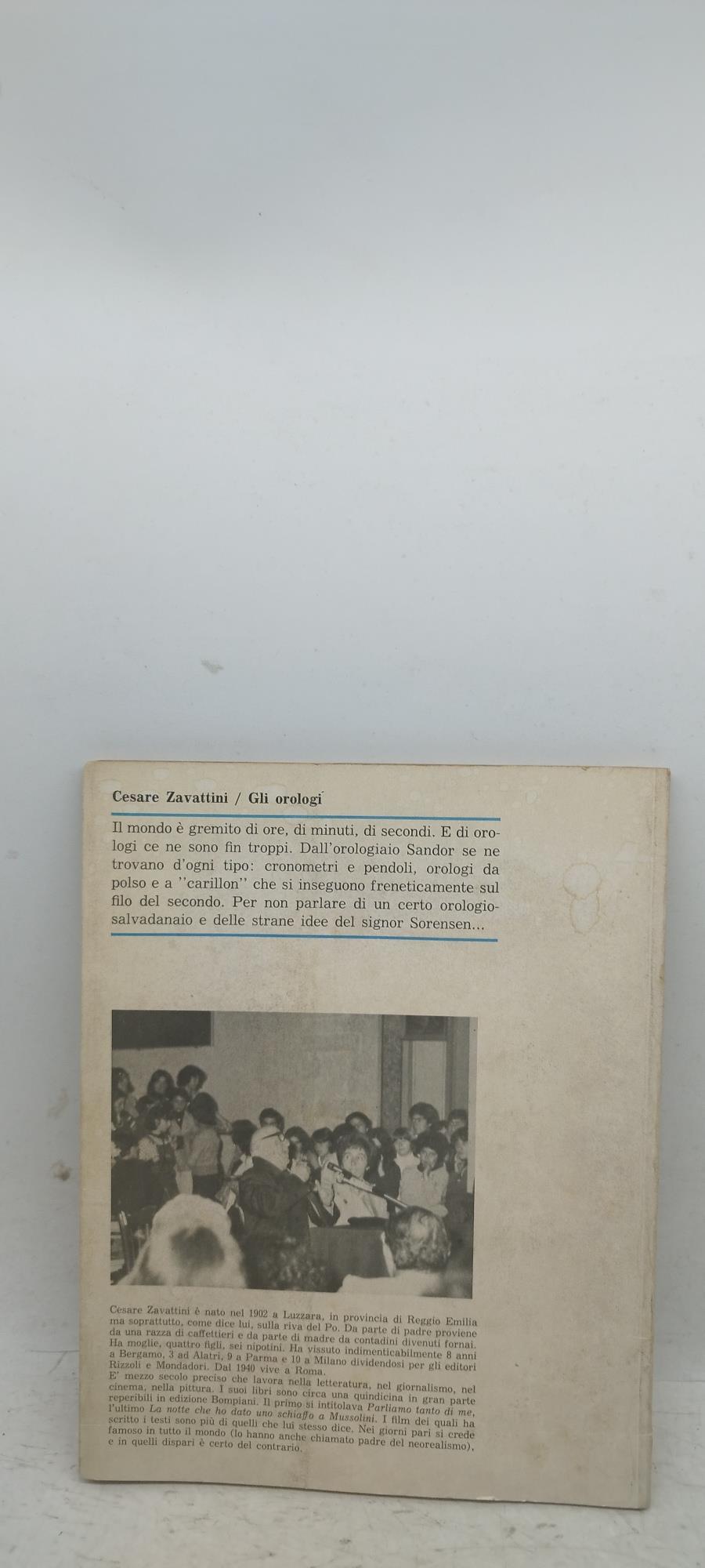 cesare zavattini gli orologi