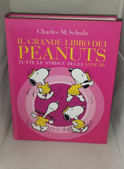 il grande libro dei peanuts tutte le strisce degli anni 80 - copertina