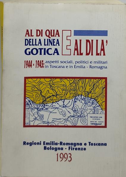 al di qua della lina gotica e al di là 1944-1945 - copertina