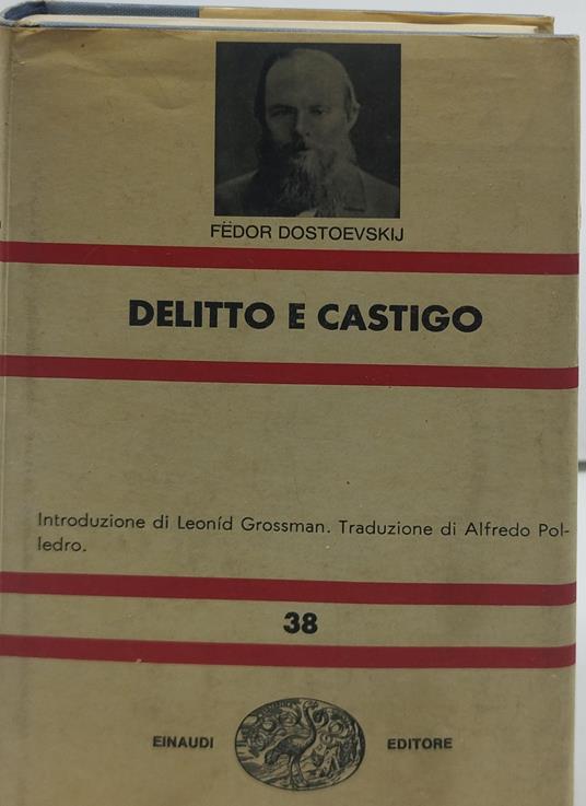 delitto e castigo fedor dostoevskij einaudi - copertina
