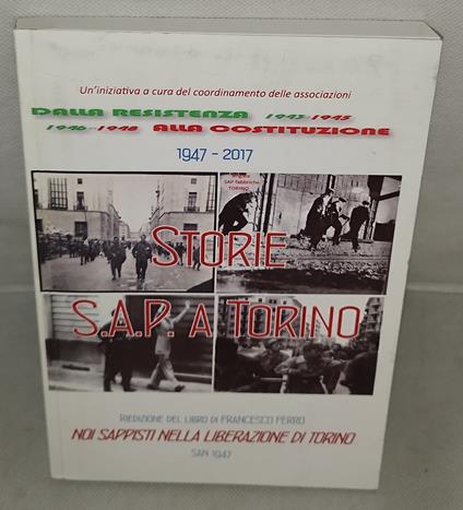 storie s.a.p a torino 1947-2017 - copertina
