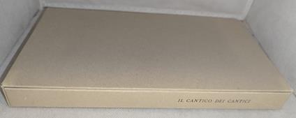 il cantico dei cantici versione riveduta di guidio ceronetti - copertina