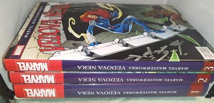 marvel masterworks la vedova nera volume 1-2-3 panini comics - copertina