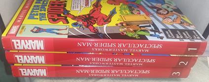 Marvel Masterworks peter parker the spectacular spider-man volume 1-2-3 panini - copertina