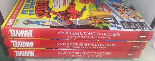 Marvel Masterworks peter parker the spectacular spider-man volume 1-2-3 panini - copertina