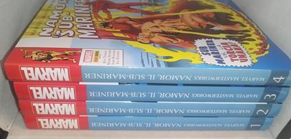 marvel masterworks namor il sub-mariner volume 1-2-3-4 panini comics - copertina