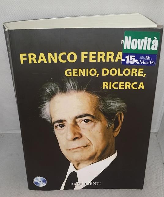 francesco ferrara genio dolore ricerca no cd - copertina
