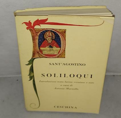 sant'agostino soliloqui - copertina