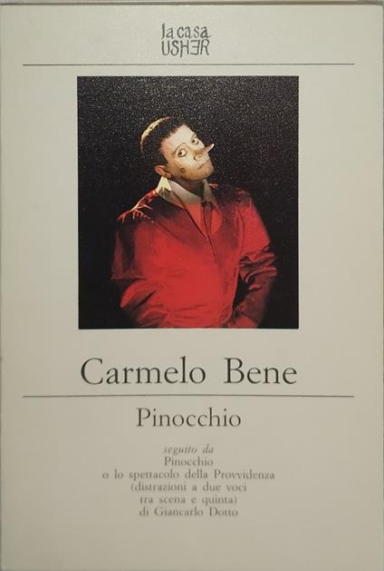 carmelo bene pinocchio la casa usher - copertina