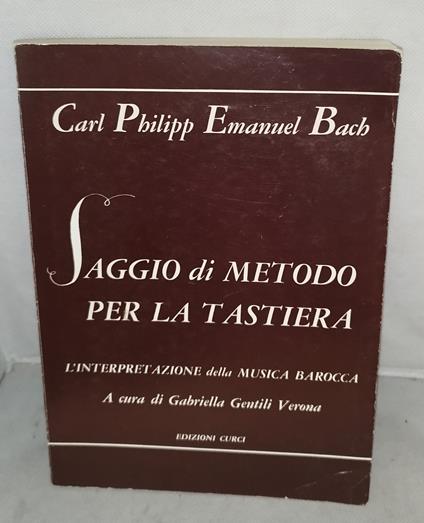 saggio di metodo per la tastiera - copertina