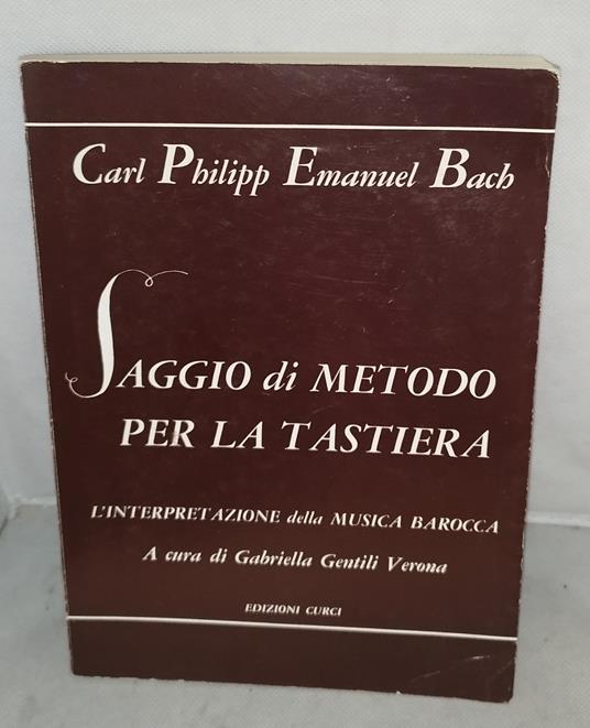 saggio di metodo per la tastiera - copertina