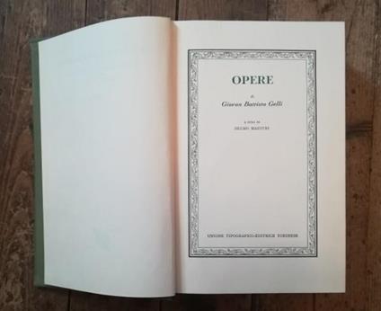 Opere - copertina