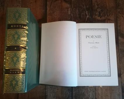 Versione Dell' Iliade Seguito Da Poesie - Vincenzo Monti - copertina