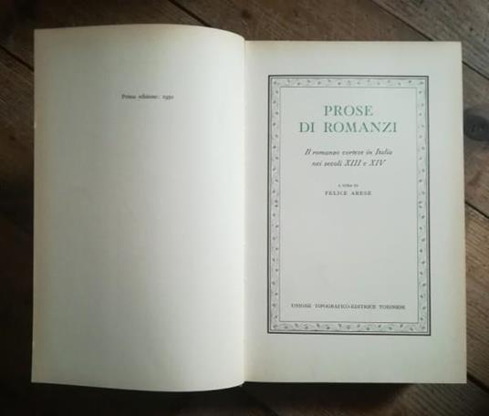 Prose Di Romanzi, Il Romanzo Cortese In Italia Nei Secoli Xiii E Xiv - copertina
