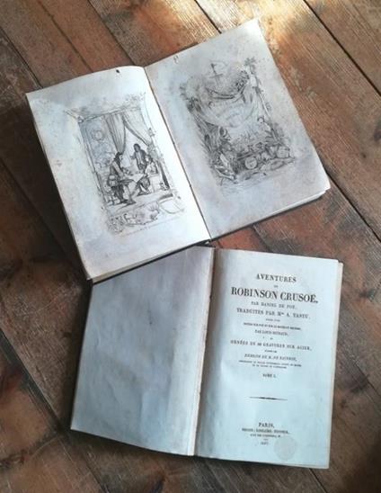 Aventures De Robinson Crusoe - Daniel Defoe - copertina