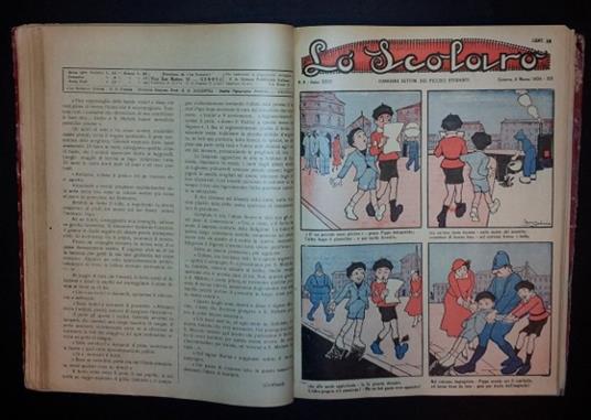 Lo Scolaro. Corriere Settimanale Dei Piccoli Studenti - copertina