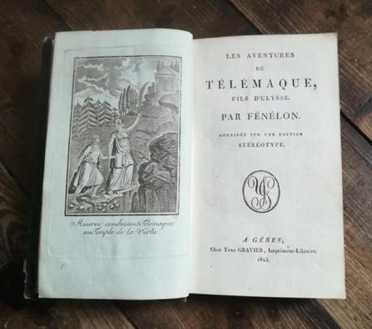 Les Aventures De Telemaque Fils D'Ulysse - François Fénelon - copertina