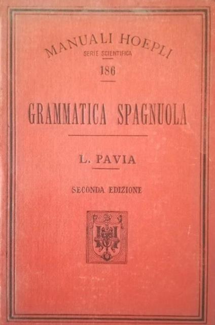 Grammatica Spagnola - copertina