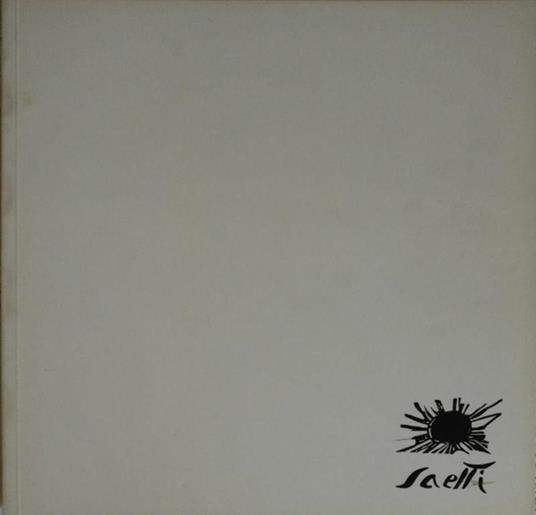 Bruno Saetti - copertina