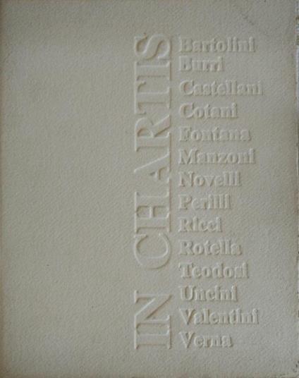 In Chartis - copertina