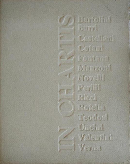 In Chartis - copertina