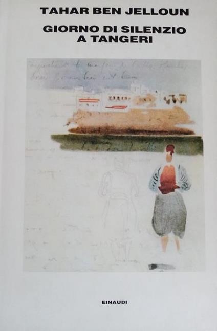 Giorno di silenzio a Tangeri - Tahar Ben Jelloun - copertina