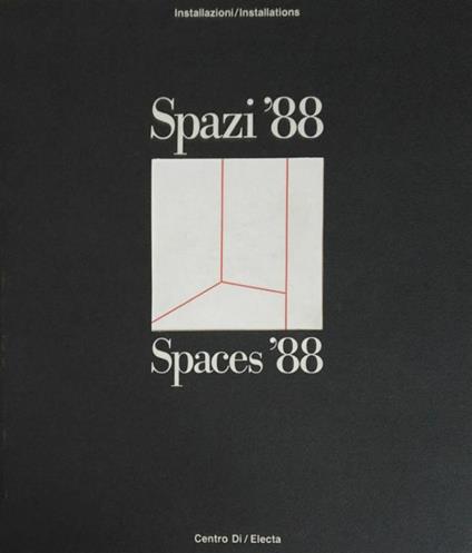 Spazi '88. Installazioni - Amnon Barzel - copertina