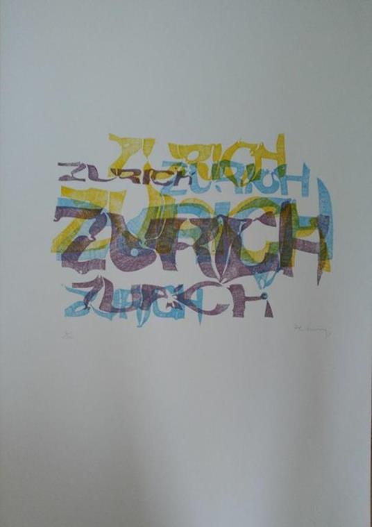 Zurich - Pol Bury - copertina