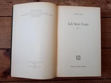 Gli Stati Uniti vol. I e II - Foster Rhea Dulles - copertina