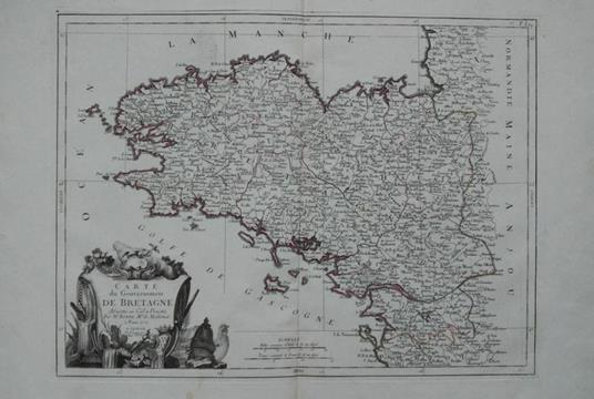 Carte Du Gouvernement De Bretagne - P. Carlo Santini - copertina