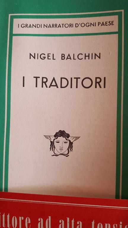 I Traditori - Nigel Balchin - copertina